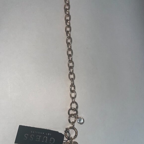 GUESS Gold-Tone Link Charm Bracelet - Picture 3 of 4